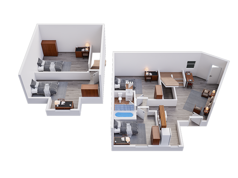 Auden Ithaca - New York City - chambre - ImmoJeune