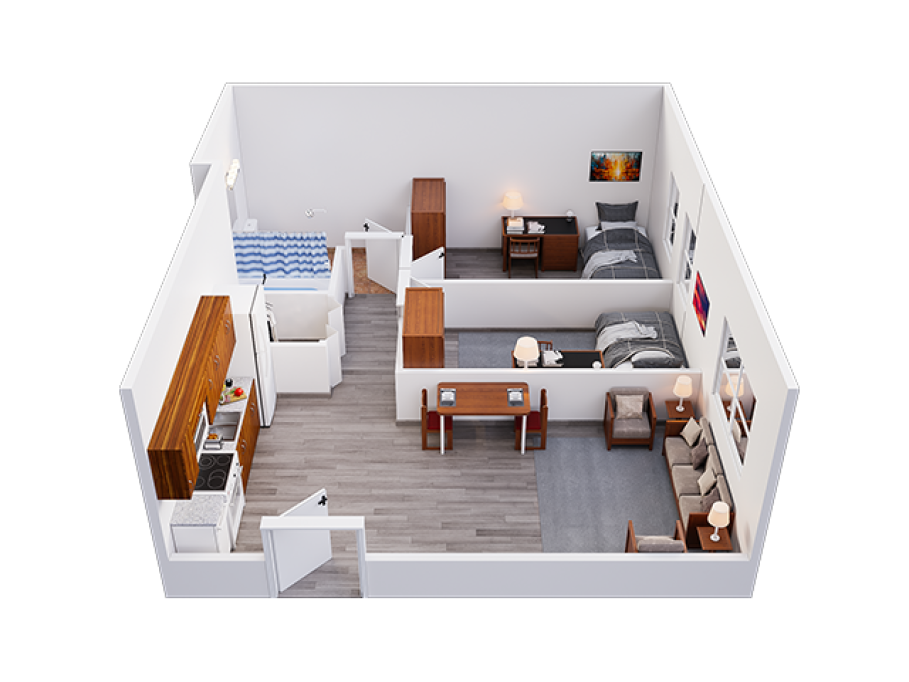 Auden Ithaca - New York City - chambre - ImmoJeune