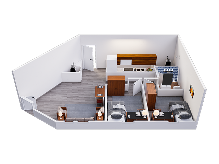 Auden Ithaca - New York City - chambre - ImmoJeune