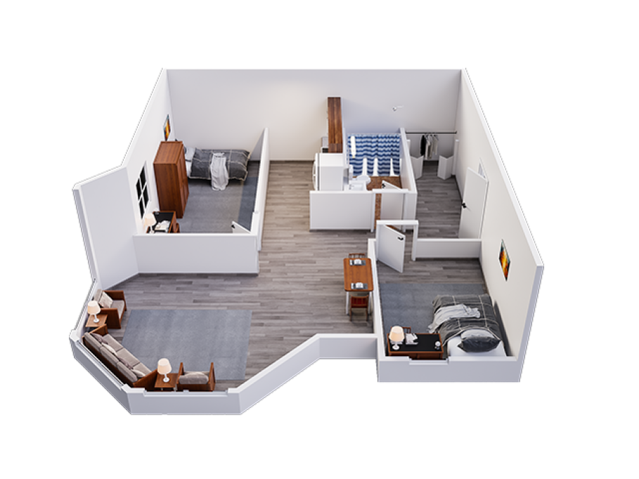 Auden Ithaca - New York City - chambre - ImmoJeune