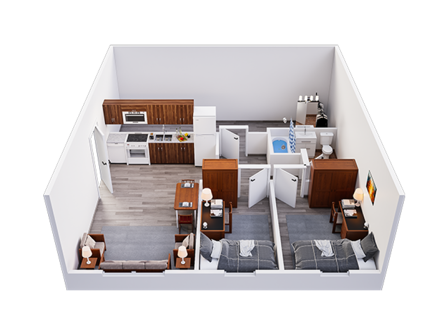 Auden Ithaca - New York City - chambre - ImmoJeune