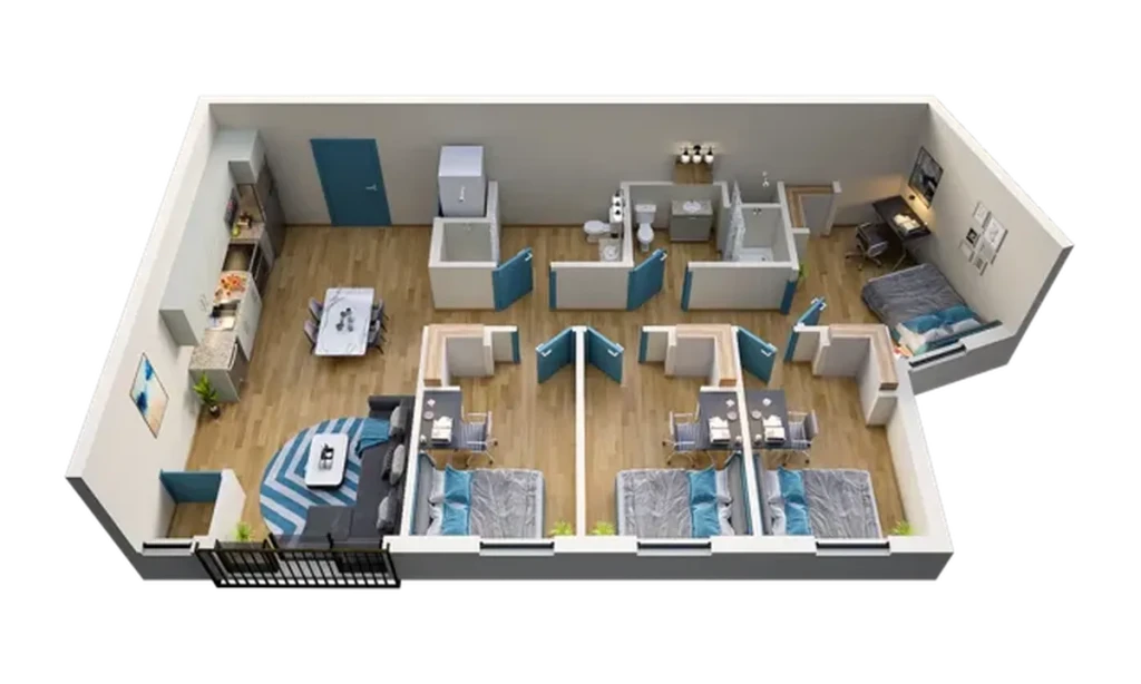 Auden Buffalo - New York City - chambre - ImmoJeune