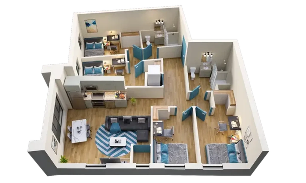 Auden Buffalo - New York City - chambre - ImmoJeune