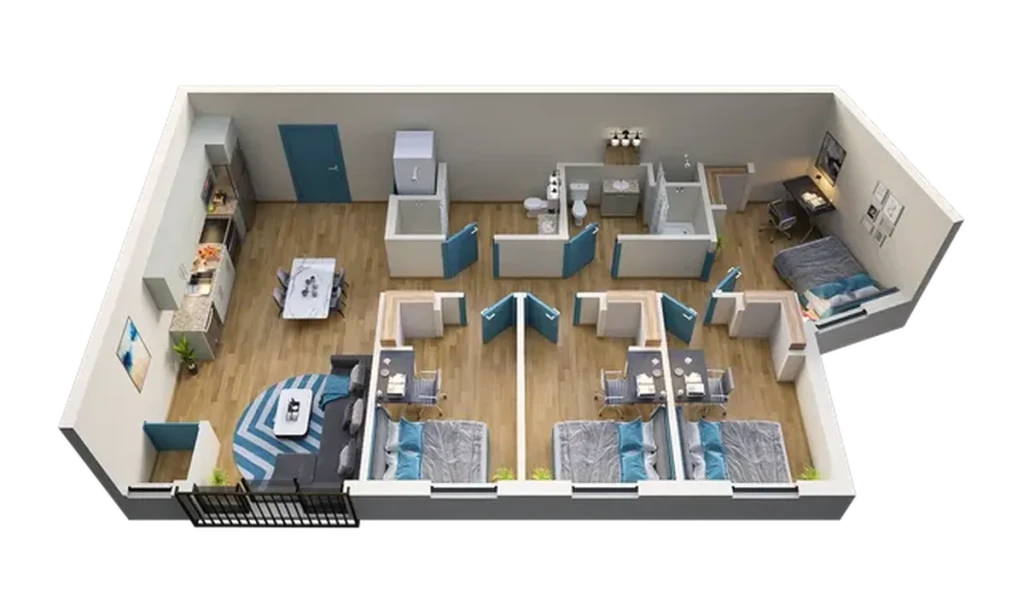 Auden Buffalo - New York City - chambre - ImmoJeune