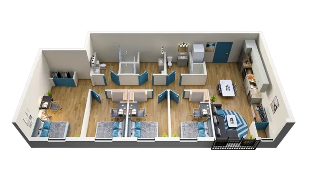 Auden Buffalo - New York City - chambre - ImmoJeune