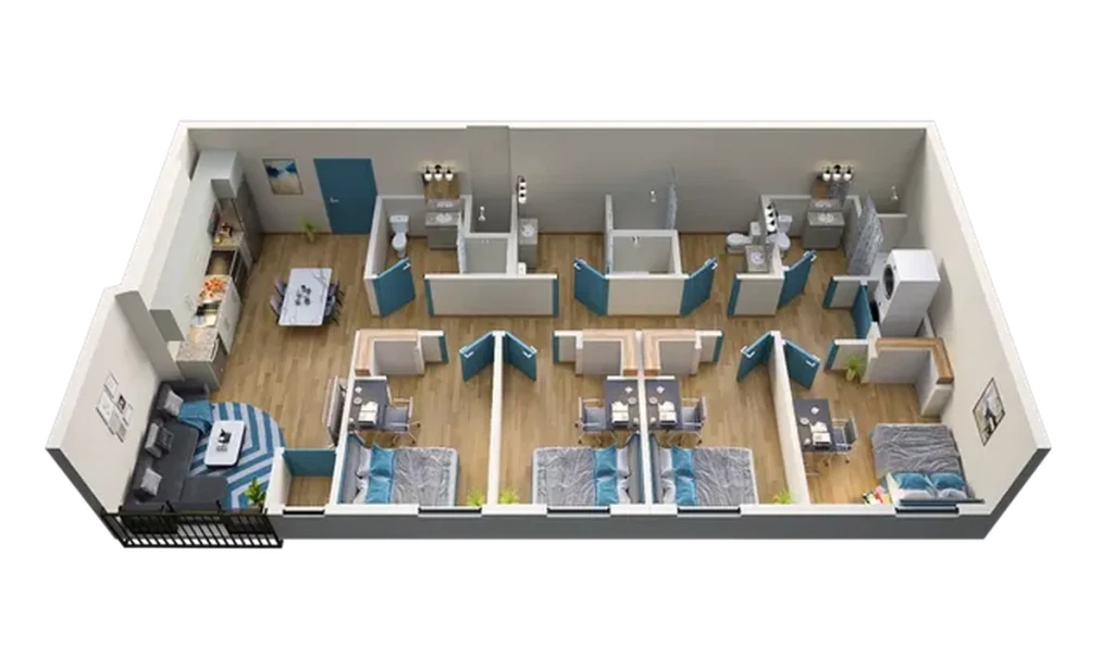 Auden Buffalo - New York City - chambre - ImmoJeune