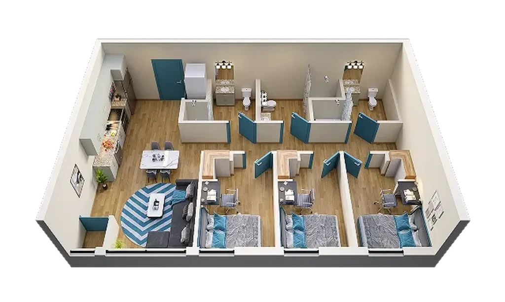 Auden Buffalo - New York City - chambre - ImmoJeune