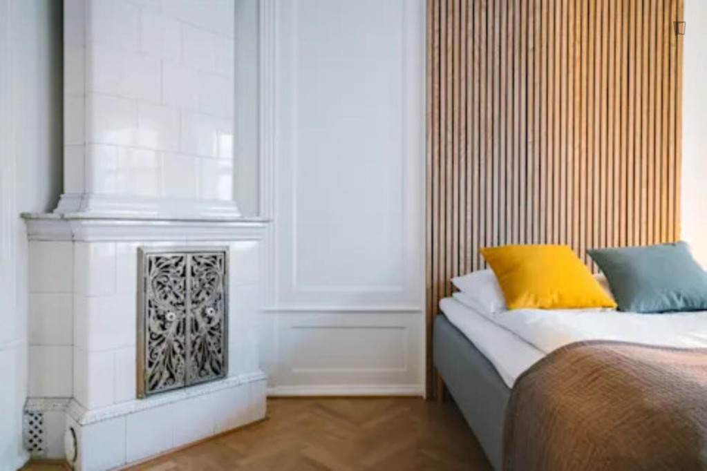 Cool single bedroom in shared flat close to the Copenhagen University