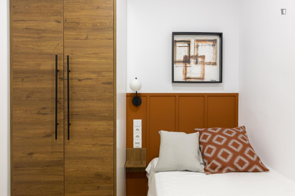 Cosy single bedroom in shared flat in Sarrià - Sant Gervasi - Barcelone - chambre - ImmoJeune