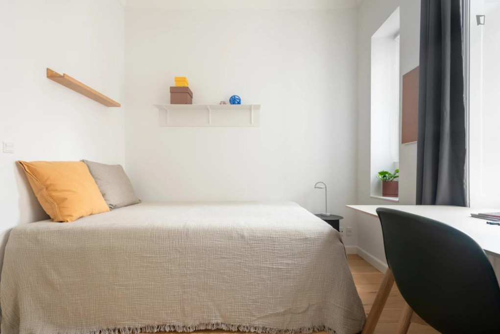 Bright double bedroom in Blegdammen - Copenhagen - chambre - ImmoJeune