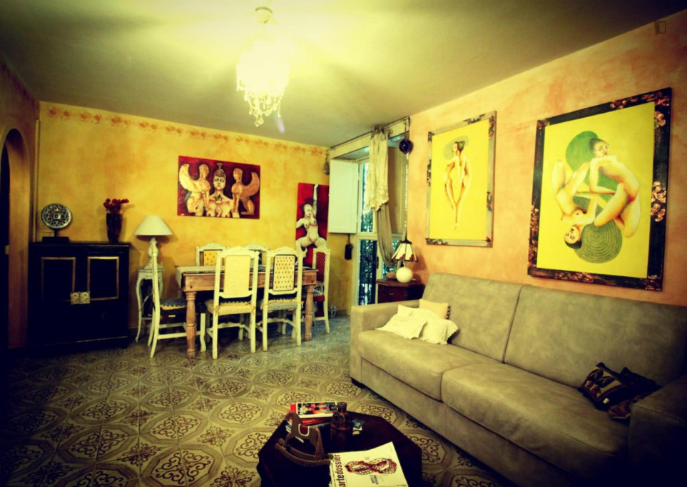 1-Bedroom apartment in San Frediano - Florence - chambre - ImmoJeune