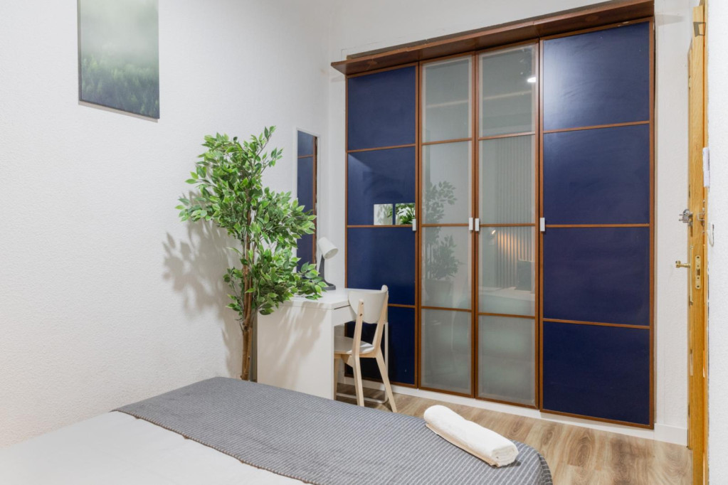 Nice double bedroom in the central Ríos Rosas neighbourhood - Madrid - chambre - ImmoJeune