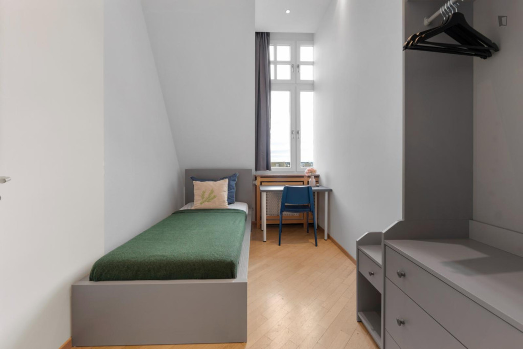 Cozy Single bedroom in a 13 bedroom apartment in Berlin - Berlin - chambre - ImmoJeune