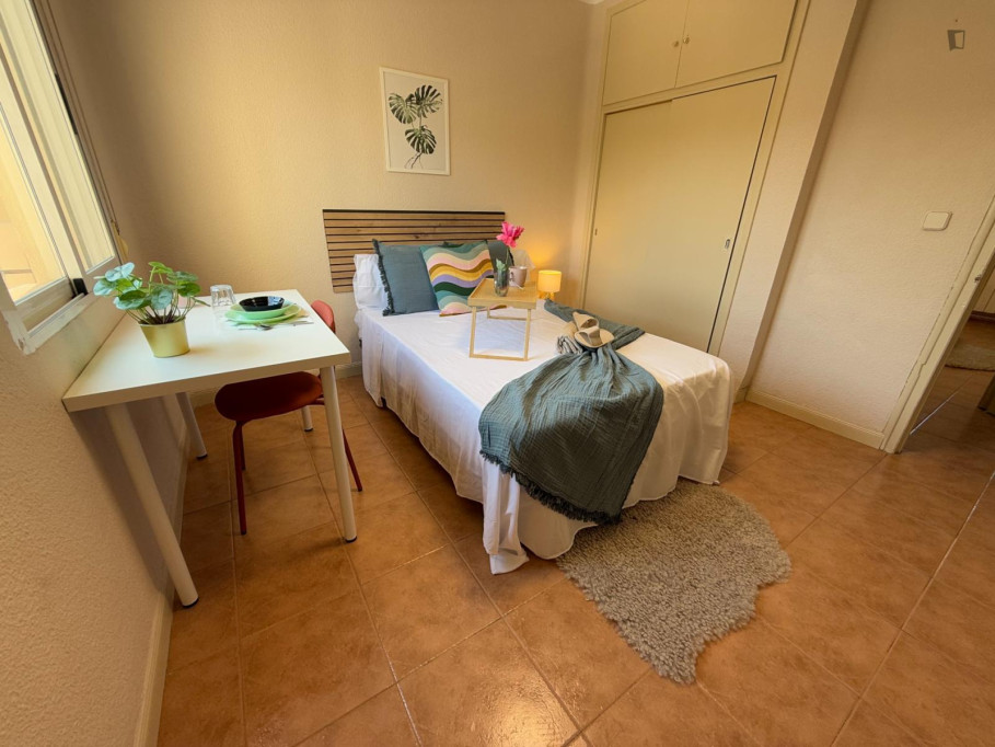 Neat double bedroom in Puerta del Ángel - Madrid - chambre - ImmoJeune