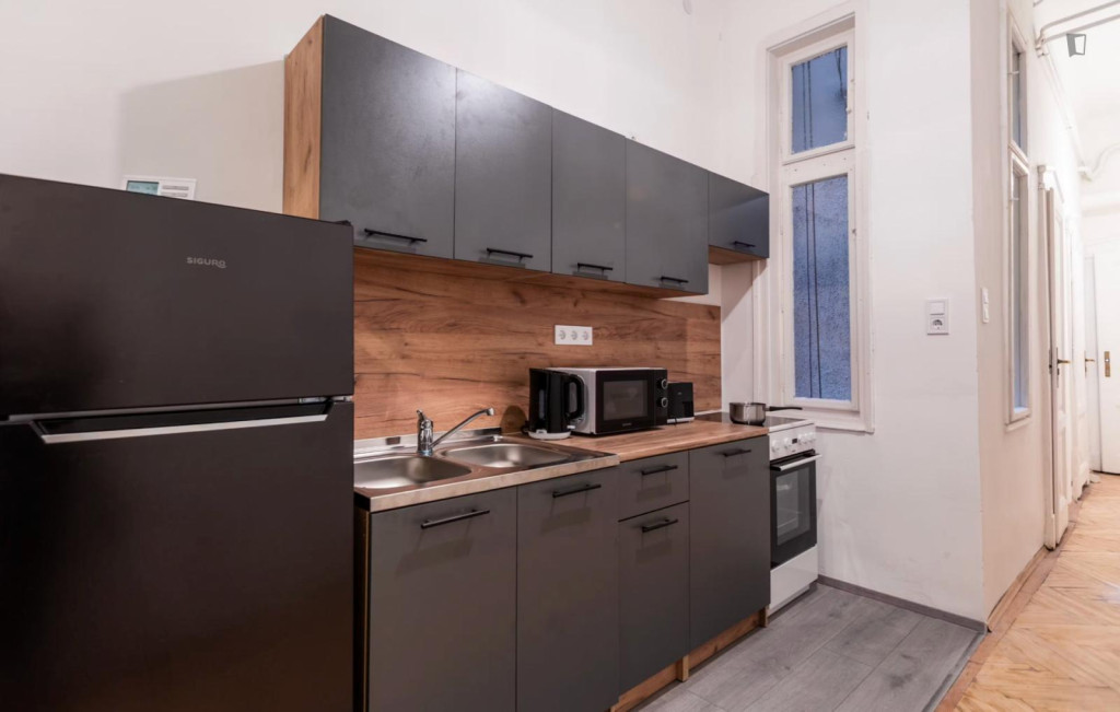 Neat double bedroom near the centre of Budapest