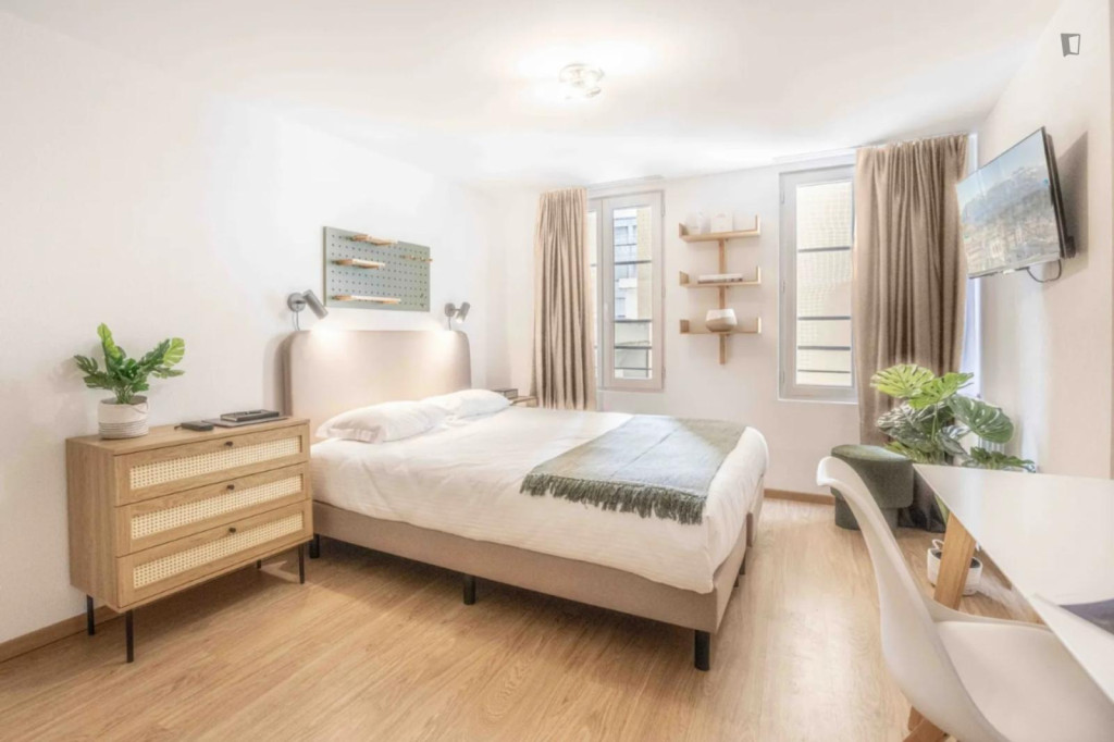 HH, Swiss, Lausanne, Saint-Laurent 33-35, n412 - Lausanne - chambre - ImmoJeune