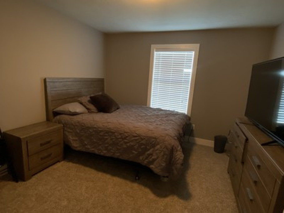 One bedroom with full bath  