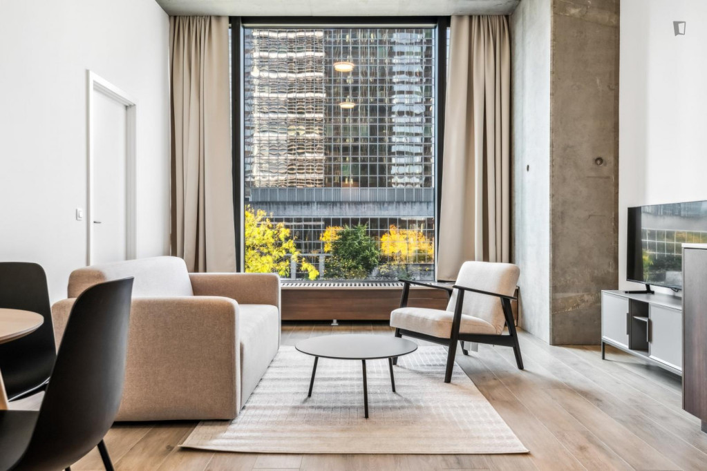 Welcoming 1-bedroom apartment in Zentrum-Nord - Bruxelles - chambre - ImmoJeune