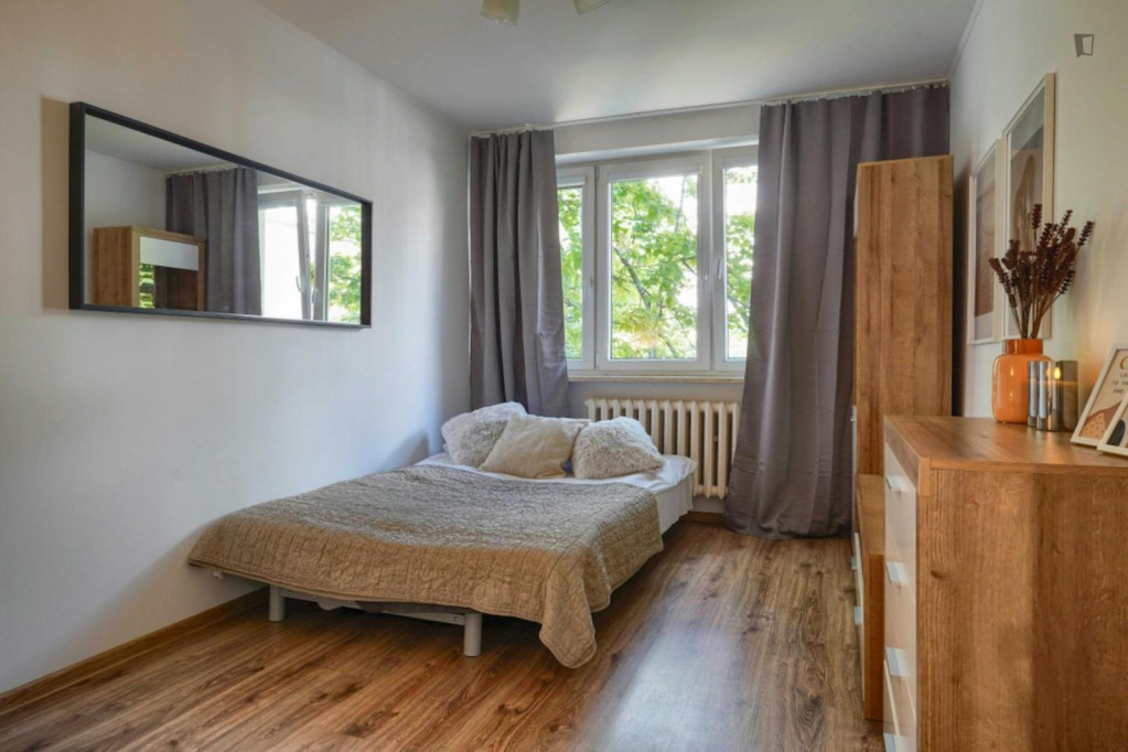 Very nice double bedroom in the centre of Warsaw