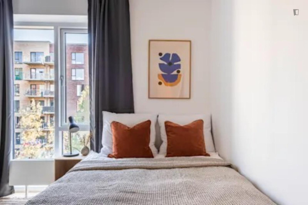 Inviting double bedroom in Holmene
