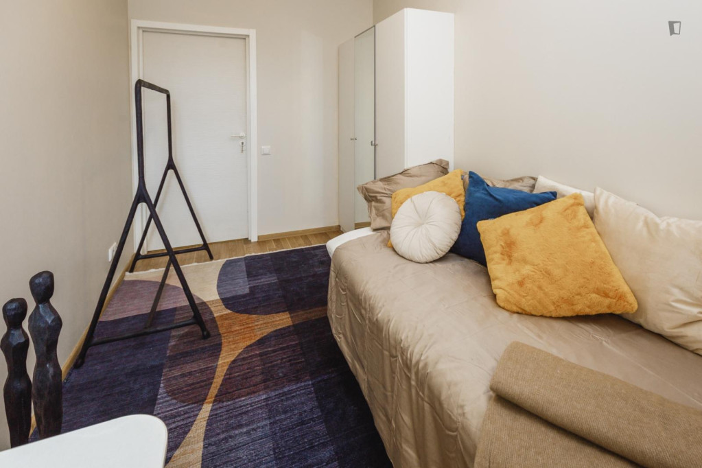 Lovely single bedroom near Riga central station - Riga - chambre - ImmoJeune