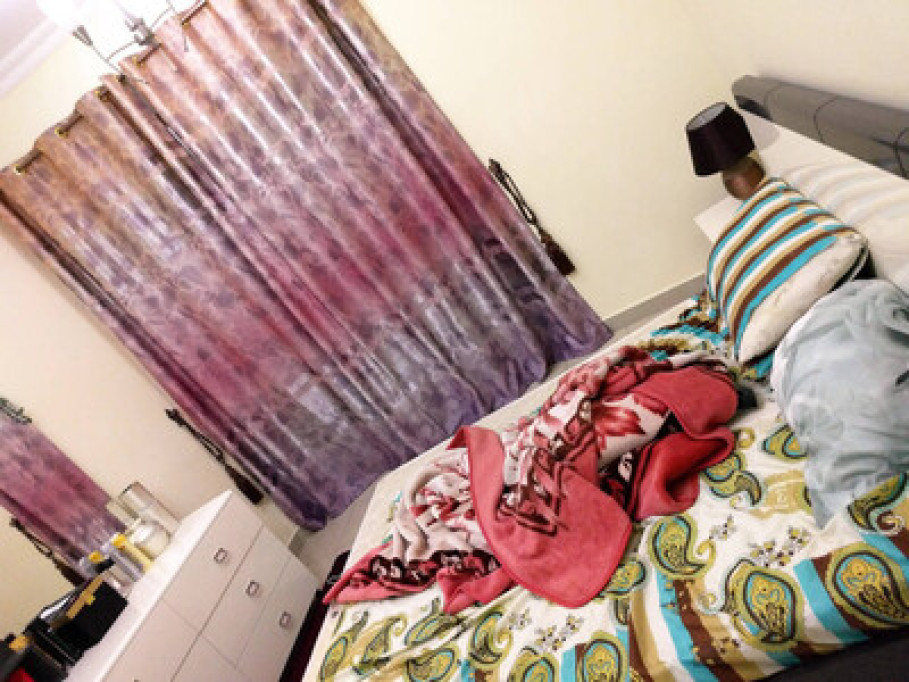 private bedroom in neat apartment