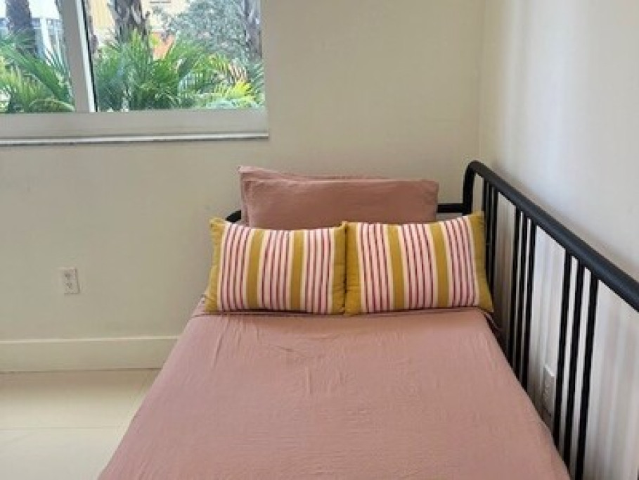 Welcoming bedroom and bathroom