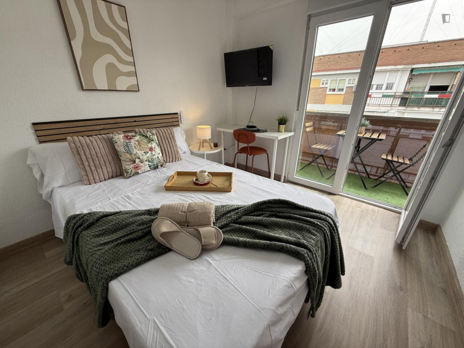 Bright double bedroom in Alcorcón - Madrid - chambre - ImmoJeune
