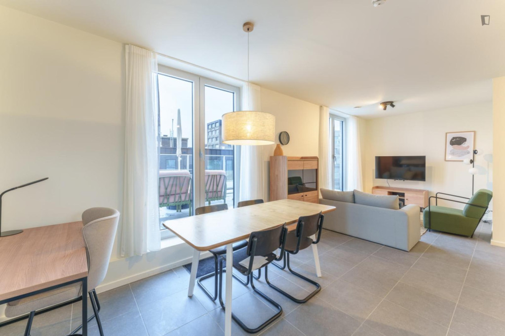 Comfy 1 bedroom apartment near Antwerp central station
