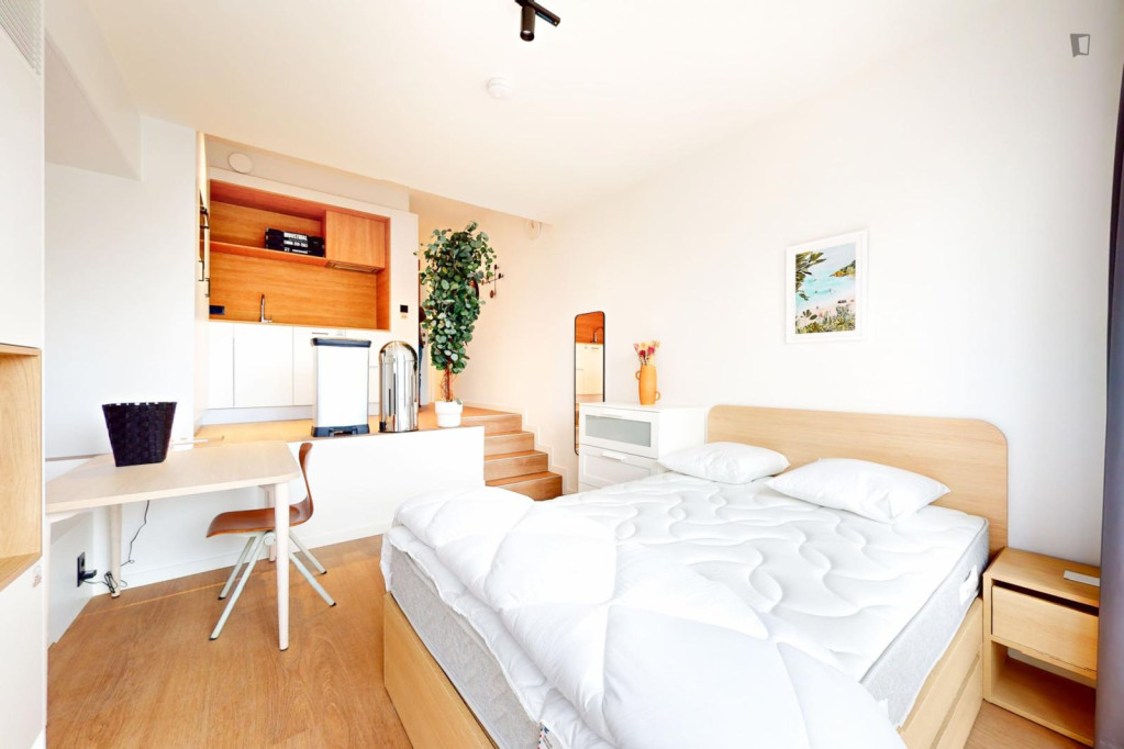 Lovely studio near Sainte-Catherine metro station - Bruxelles - chambre - ImmoJeune