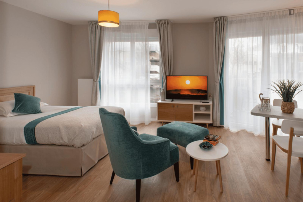 Classy 1-bedroom apartment in Saint-Clément