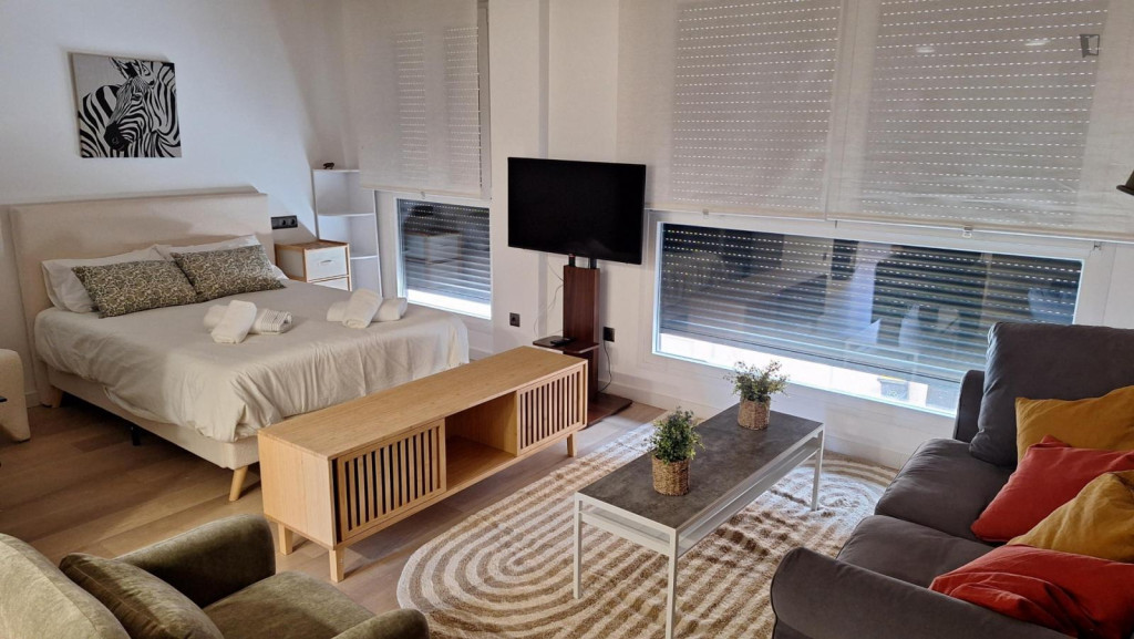 Elegant studio in central Guindalera - Madrid - chambre - ImmoJeune