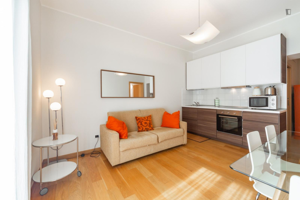 Bright 1 bedroom apartment near Sempione Park - Milan - chambre - ImmoJeune
