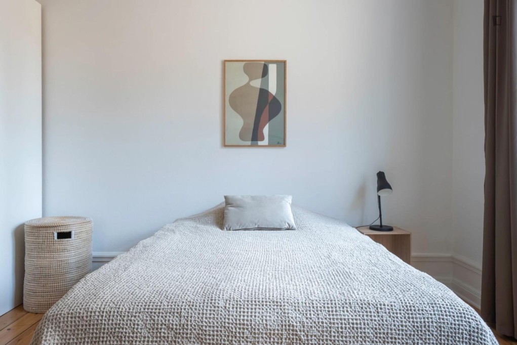 Pleasant single bedroom in well-connected Indre By