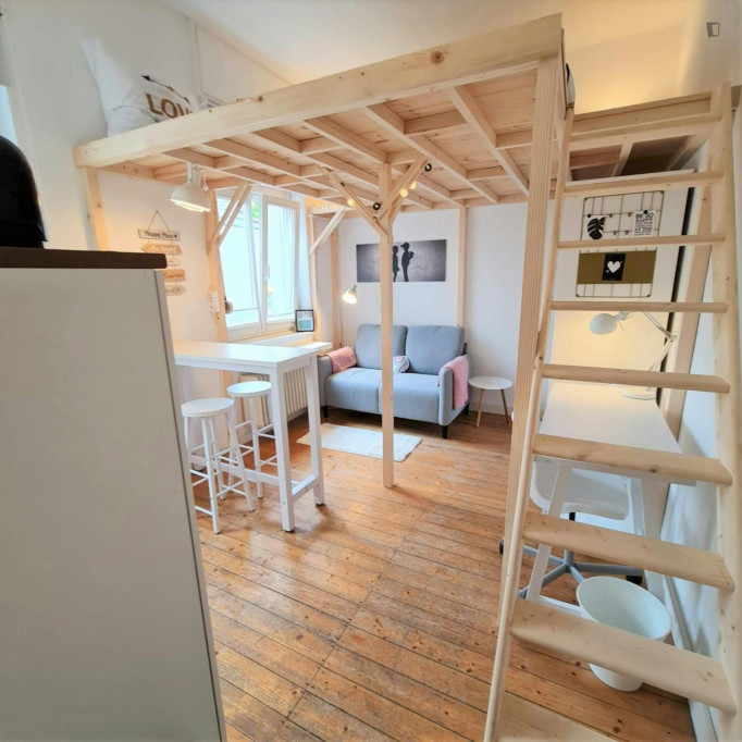 Bright studio in Beuel - Bonn - chambre - ImmoJeune