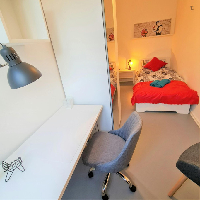 Modern single bedroom in the centre of Bonn - Bonn - chambre - ImmoJeune