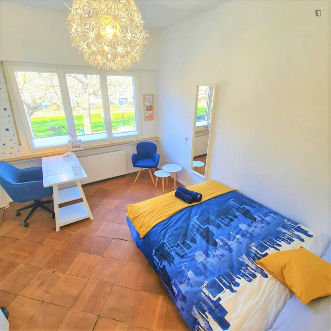 Modern double bedroom in the centre of Bonn - Bonn - chambre - ImmoJeune