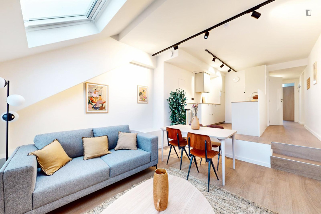 Alluring 1 bedroom apartment in Ste Catherine - Bruxelles - chambre - ImmoJeune