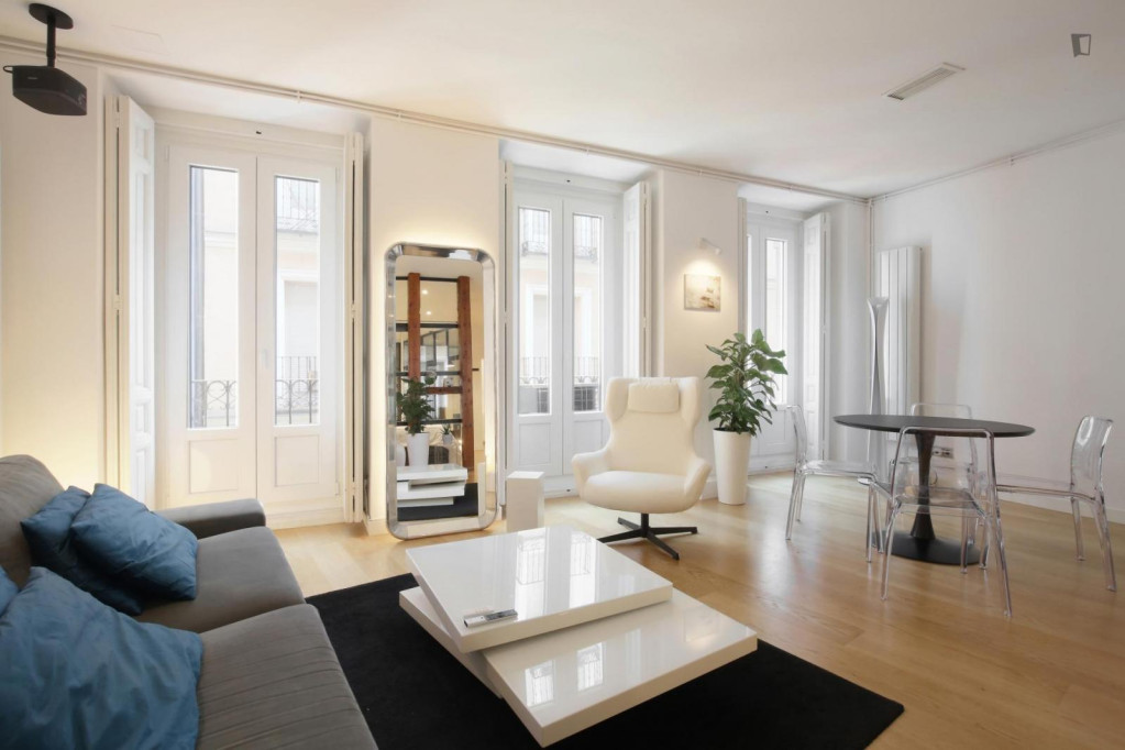 Modern 1 bedroom apartment near Noviciado metro station - Madrid - chambre - ImmoJeune