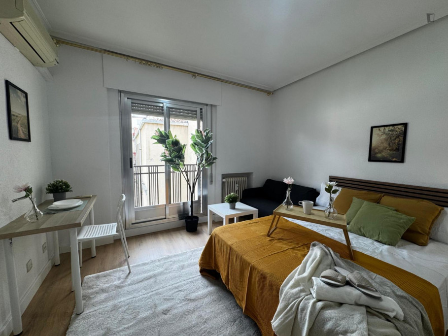 Bright double bedroom in Chueca - Madrid - chambre - ImmoJeune