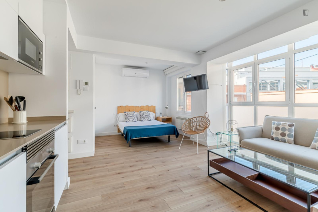 Neat studio in Castillejos - Madrid - chambre - ImmoJeune