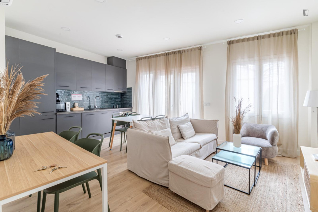 Brilliant 2-bedroom apartment in Valdeacederas - Madrid - chambre - ImmoJeune