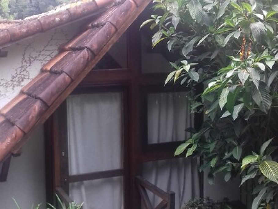 Chalet attic with private garden