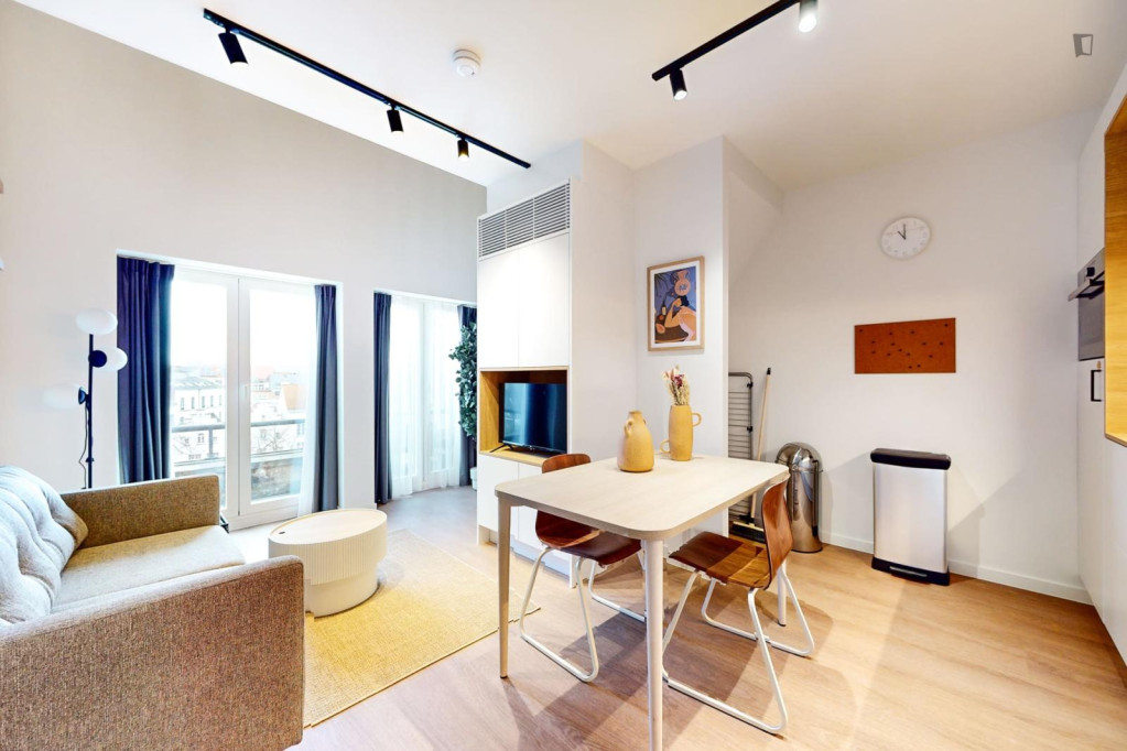 Neat studio in Ste Catherine - Bruxelles - chambre - ImmoJeune
