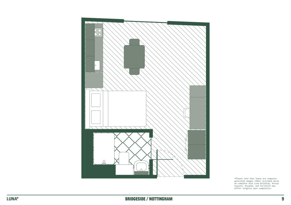 Bridgeside - Nottingham - chambre - ImmoJeune