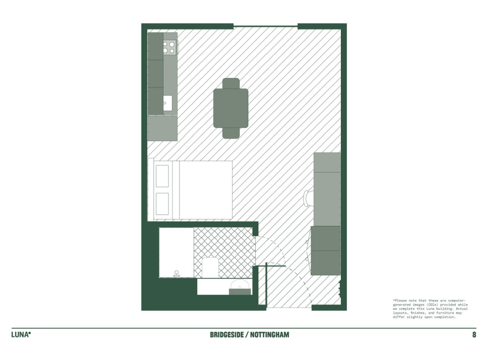 Bridgeside - Nottingham - chambre - ImmoJeune