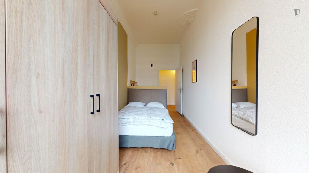 Bright double bedroom in Wedding - Berlin - chambre - ImmoJeune