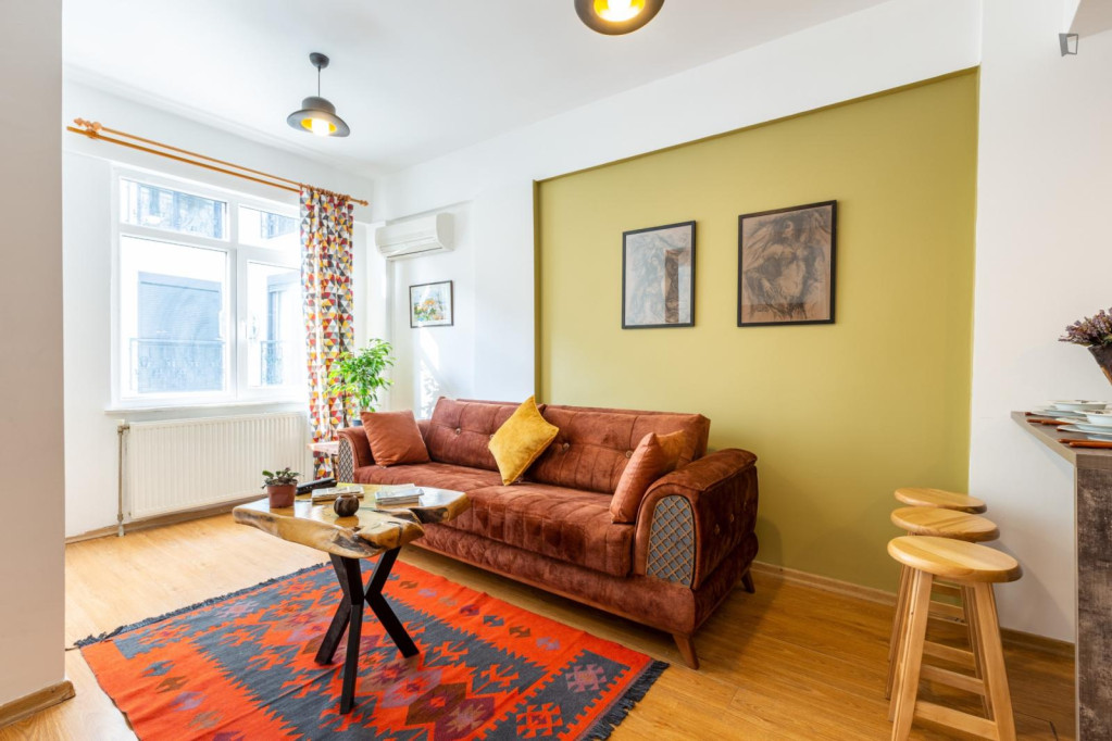 Stylish 1-bedroom apartment in Galata - Istanbul - chambre - ImmoJeune