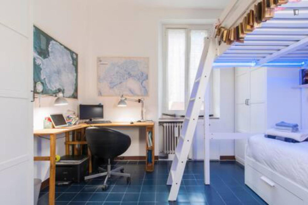 Cozy apartment six minutes from Central Station, perfect for Politecnico and Bicocca - Milan - chambre - ImmoJeune