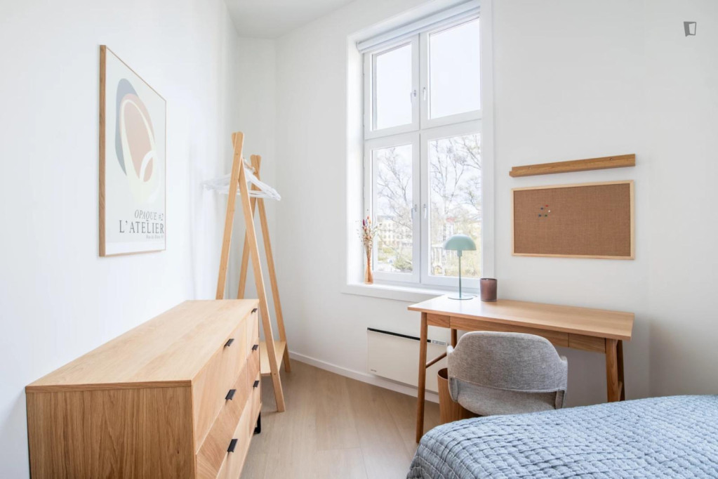 Neat and cosy single bedroom in Grünerløkka - Oslo - chambre - ImmoJeune